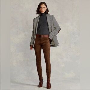 Polo Ralph Lauren Lamb Skin Suede Pant current style still being sold! Sz. Small